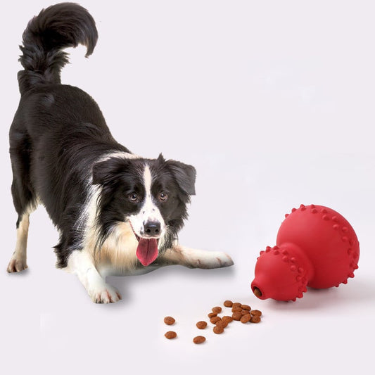 Natural Rubber Pet Toy for Biting and Teeth Grinding