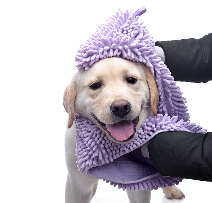 Pet Bath Towel with Super Absorbent Drying Capability