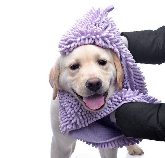 Pet Bath Towel with Super Absorbent Drying Capability