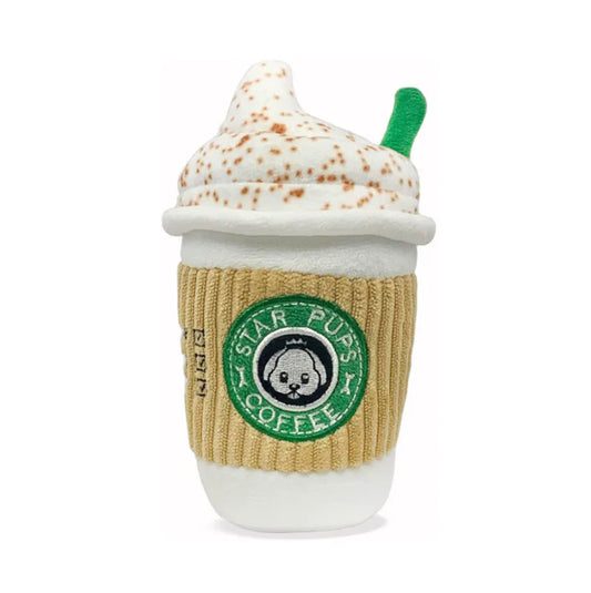 Dog Sound Spice Latte Plush Toy