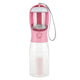 Portable Dog Water Bottle With Poop Bag Dispenser
