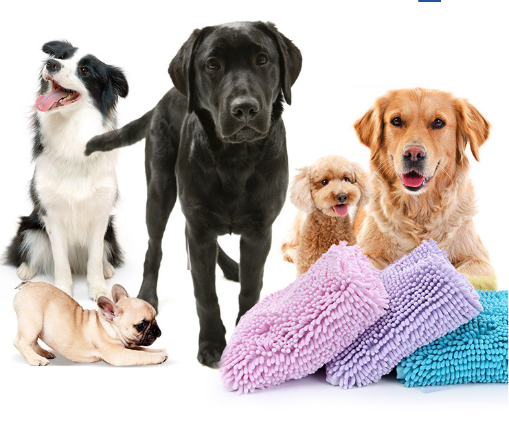 Pet Bath Towel with Super Absorbent Drying Capability